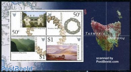 Australia 2004 Tasmania S/s, Mint NH, Nature - Various - Shells & Crustaceans - Maps - Ungebraucht