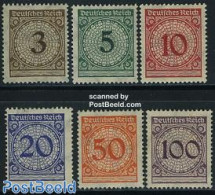 Germany, Empire 1923 Definitives 6v, Mint NH - Nuovi