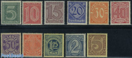 Germany, Empire 1920 On Service 11v, Mint NH - Altri & Non Classificati