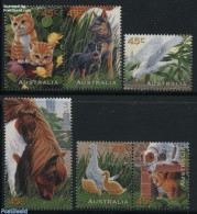 Australia 1996 Domestic Animals 6v (2v+2x[:]), Mint NH, Nature - Animals (others & Mixed) - Birds - Cats - Dogs - Horses - Nuevos