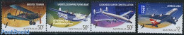 Australia 2008 Aviation 4v (1v+[::]), Mint NH, Transport - Various - Aircraft & Aviation - Maps - Neufs