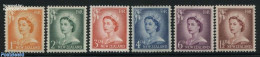 New Zealand 1955 Definitives 6v, Mint NH - Ungebraucht
