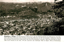 73271892 Geislingen Steige Panorama Franckh Chronik Karte Geislingen Steige - Geislingen