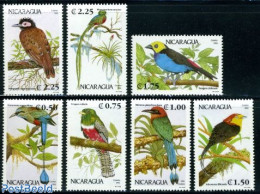 Nicaragua 1991 Birds 7v, Mint NH, Nature - Birds - Nicaragua