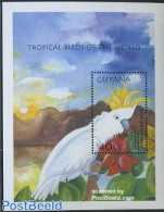 Guyana 2001 Sulfur Crested Cockatoo S/s, Mint NH, Nature - Birds - Parrots - Guiana (1966-...)