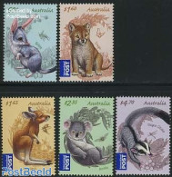 Australia 2011 Jungle Babies 5v, Mint NH, Nature - Animals (others & Mixed) - Butterflies - Insects - Unused Stamps
