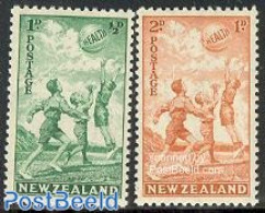 New Zealand 1940 Health 2v, Unused (hinged), Health - Various - Health - Toys & Children's Games - Unused Stamps