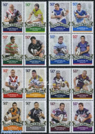Australia 2008 Rugby League 16v (4x[+]), Mint NH, Sport - Rugby - Sport (other And Mixed) - Nuovi