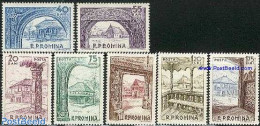 Romania 1963 Village Museum 7v, Mint NH, Art - Architecture - Museums - Nuevos