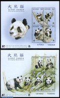 Guyana 1996 China 96 8v (2 M/s), Mint NH, Nature - Animals (others & Mixed) - Pandas - Guiana (1966-...)