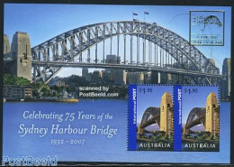 Australia 2007 Sydney NSW Overprint On S/s, Mint NH, Philately - Art - Bridges And Tunnels - Ungebraucht