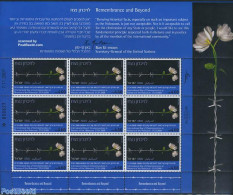 Israel 2008 Rememberance And Beyond M/s, Mint NH, History - Nature - Various - World War II - Flowers & Plants - Joint.. - Neufs (avec Tabs)