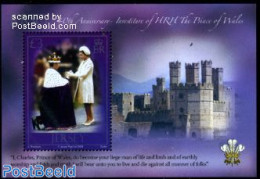 Jersey 2009 40 Years Investiture Prince Of Wales S/s, Mint NH, History - Kings & Queens (Royalty) - Familles Royales