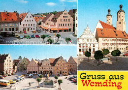 73271825 Wemding Marktplatz Brunnen Kirche Wemding - Wemding