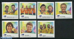 Australia 2012 Olympic Gold Medal Winners 7v, Mint NH, Sport - Athletics - Cycling - Kayaks & Rowing - Olympic Games -.. - Unused Stamps
