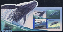 Australia 2006 WWF, Whales 4v M/s, Mint NH, Nature - Sea Mammals - World Wildlife Fund (WWF) - Unused Stamps