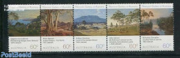 Australia 2013 Landscape Paintings 5v [::::], Mint NH, Nature - Trees & Forests - Art - Paintings - Unused Stamps