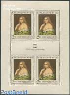 Czechoslovkia 1968 Manes Painting M/s (with 4 Stamps), Mint NH, Art - Paintings - Otros & Sin Clasificación