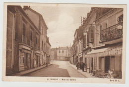 32 - Gers / RISCLE -- Rue Du Centre. - Riscle