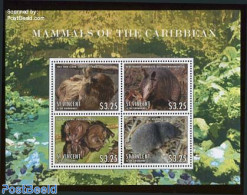 Saint Vincent 2013 Mammals Of The Caribbean 4v M/s, Mint NH, Nature - Animals (others & Mixed) - Bats - St.Vincent (1979-...)