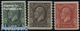 Canada 1932 Definitives Coil 3v, Unused (hinged) - Nuevos