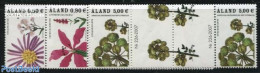 Aland 2007 Maritime Plants 3v, Gutterpairs, Mint NH, Nature - Flowers & Plants - Ålandinseln