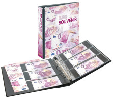 Lindner Publica M Sammelalbum Für 0-Euro-Scheine 3538 Mit 10 Folienblättern Neu - Matériel