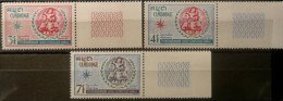 R2253/796 - CAMBODGE - 1970 - N°249 à 251 NEUFS** BdF - Kambodscha