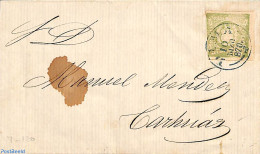 Peru 1870 Folding Cover From LIMA, Postal History - Autres & Non Classés