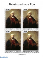 Burundi 2022 Rembrandt Van Rijn, Mint NH, Art - Paintings - Rembrandt - Sonstige & Ohne Zuordnung