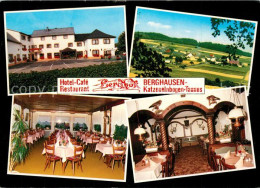 73271571 Katzenelnbogen Hotel Cafe Restaurant Berghof Landschaftspanorama Katzen - Autres & Non Classés