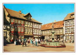 73271570 Wernigerode Harz Marktplatz Brunnen Fachwerkhaeuser Altstadt Wernigerod - Wernigerode