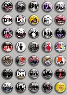 DEPECHE MODE Music Fan ART BADGE BUTTON PIN SET (1inch/25mm Diameter) 35 DIFF - Music