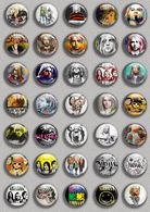 Nirvana Band Music Fan ART BADGE BUTTON PIN SET (1inch/25mm Diameter) 35 DIFF - Muziek