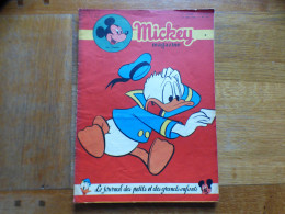 JOURNAL MICKEY BELGE  N° 137 Du 22/05/1953 COVER  DONALD + ROBIN DES BOIS - Journal De Mickey