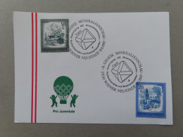 Österreich Pro Juventute - Mit Sonderstempel 12. 6. 1983 Wiener Neustadt, 14. Grosse Mineralienschau (Nr.1414) - Otros & Sin Clasificación