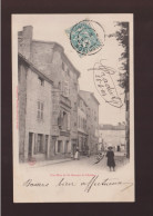 CPA - 42 - Une Rue De St-Bonnet-le-Château - Animée - Précurseur - Circulée En 1904 - Other & Unclassified