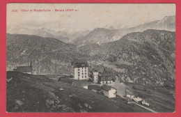 Hôtel Et Riederfurka - Belalp - 2137 M ( Voir Verso ) - Riederalp
