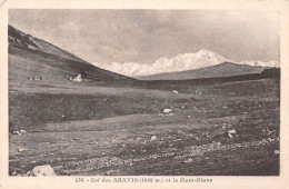 74-COL DES ARAVIS ET LE MONT BLANC-N°4469-D/0065 - Autres & Non Classés