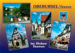 73271223 Oberursel Taunus Maasgrundweiher Sankt Ursulagasse Altes Rathaus Fussga - Oberursel