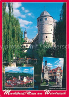 73271073 Marktbreit Schloss Panorama Malerwinkel Schwarzer Turm Mit Maintor Mark - Sonstige & Ohne Zuordnung