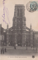 CPA - 42 - Saint-Etienne - Eglise Saint-Roch - Animée - Circulée En 1904 - Saint Etienne