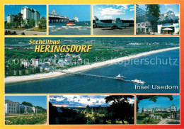 73270908 Heringsdorf Ostseebad Usedom Fliegeraufnahme Stadtansichten Heringsdorf - Sonstige & Ohne Zuordnung