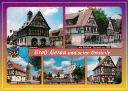 73270825 Gross-Gerau Rathaus Alte Schmiede Fachwerk 1470 Wallerstaedten Dornheim - Gross-Gerau