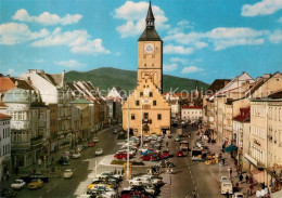 73270717 Deggendorf Donau Stadtplatz Rathaus Deggendorf Donau - Deggendorf