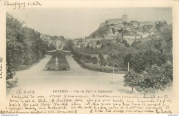 CPA Lourdes-Vue Du Fort Et L'esplanade-Timbre       L1614 - Lourdes