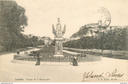 CPA Lourdes-Vierge De L'esplanade-Timbre       L1614 - Lourdes