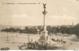 CPA Bordeaux-Le Monument Des Girondins      L1614 - Bordeaux