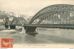 CPA Lyon-Le Pont De La Boucle-Timbre      L1614 - Sonstige & Ohne Zuordnung