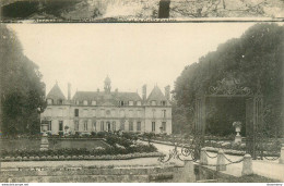 CPA Alizay-Château De Rouville Et La Grille D'entrée-Défaut D'impression-RARE       L1944 - Other & Unclassified